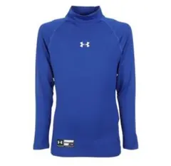 アンダーアーマー キッズ 野球 アンダーシャツ 130㎝ 130 青 ジュニア
