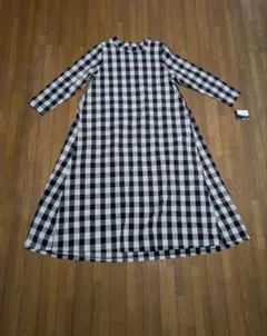 antiqua　ギンガムチェックワンピース