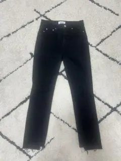 【Mila Owen】裾スリットスキニーデニムパンツ