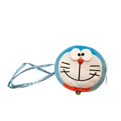 ドラえもん ぬいぐるみポーチ パスケース リール付き 新品