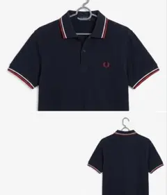 Fred Perry ポロシャツ ネイビー サイズLのサムネイル