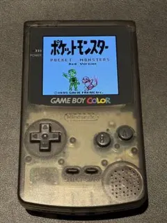 【IPS液晶】ゲームボーイカラー 2.6インチ カスタムモデル クリアブラック