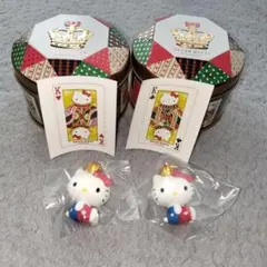 青山デカーボ　キティちゃんトランプ缶 2個セット