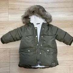 ZARA アウター　92cm 18-24monthsファー付きアウター