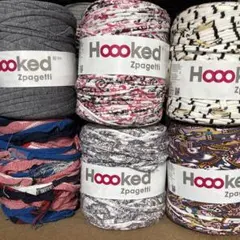 Hoooked Zpagetti ズパゲッティ　6個セット 大玉　ミックスset