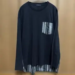 ポケット 長袖カットソー