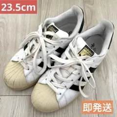 adidas SUPERSTAR ホワイト ブラック 金ベロ 23.5cmのサムネイル