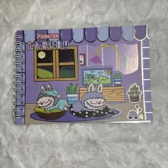 LABUBUノート A5サイズ シール付き