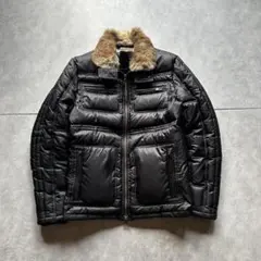 grunge gimmick fur blouson jacket opium