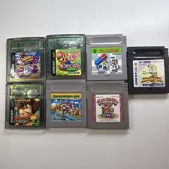 ゲームポーイソフト　7本 (mario)