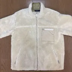 RAGEBLUE ボアスタンドブルゾン　サイズＬ　ホワイト