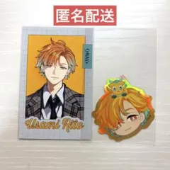 にじさんじ　宇佐美リト　チェキ風カード　ステッカー　セット