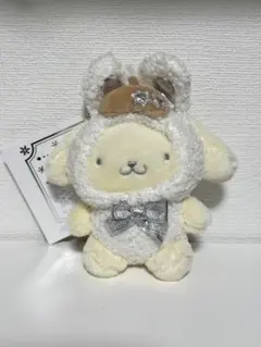 サンリオ マスコットチャーム ふわふわスノーラビット シリーズ ポムポムプリン