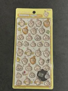 ボンボンドロップシール　うさぎ