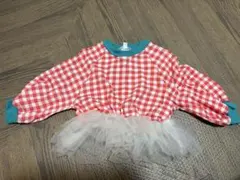 ギンガムチェック　チュニック　90cm