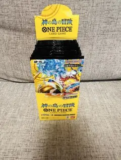 OP-15 ONE PIECEカードゲーム 神の島の冒険 1BOX テープカット - メルカリ