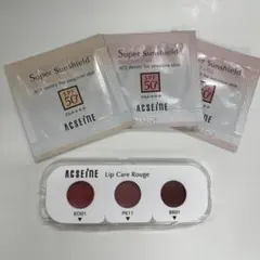 ACSEINE スーパーサンシールド ブライトヴェール リップケアルージュのサムネイル