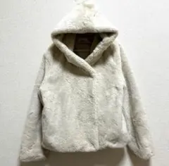 AZUL BY MOUSSY アズール フェイクファー フードコート ブルゾン