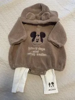 70cm ミッキーマウス ロンパース