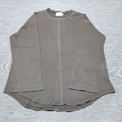 【antiqua】配色ステッチ バスク ロンT