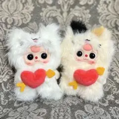 Baby Three 2個セット ぬいぐるみ キューピット ベイビースリー 猫
