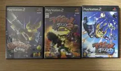 PS2 ソフト ラチェット&クラック　3本まとめ売り