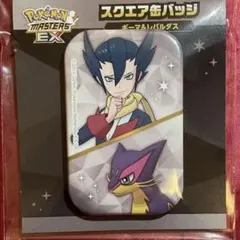 ポケモンマスターズEX ポケマス スクエア缶バッジ 20個 ギーマ レパルダス グッズ-バッチ】『ポケモンマスターズ EX』 スクエア缶バッジ／ギーマ