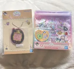 たまごっち　一番くじ　E賞　G賞　アクリルコレクション　ジッパーバッグ　アソート