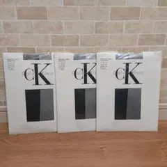 新品 カルバンクライン ストッキング 黒 ブラック S M