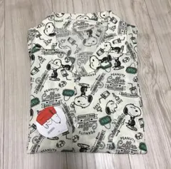 SNOOPY スヌーピー 開襟シャツ アロハシャツ レーヨンシャツのサムネイル
