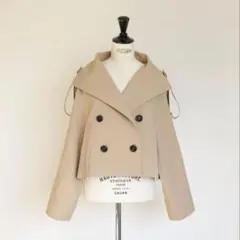 Multi collarショートトレンチコート シールームリン - メルカリ