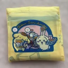 サンリオ　ちいかわ　エコバッグ　うさぎ×ポムポムプリン　ガチャガチャ