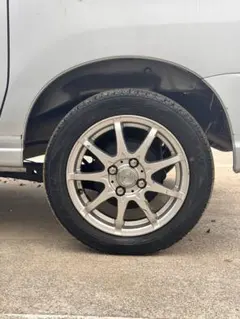 【14インチ】ブリヂストン アルミホイール 155/65R14 タイヤのサムネイル