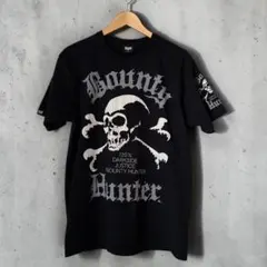 【BOUNTY HUNTER】スカル クロスボーン Tシャツ 黒 Lのサムネイル