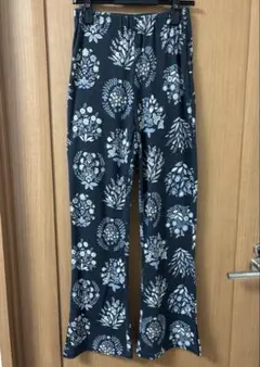 スポーティフ SPORTIFF スリット入ブーツカットパンツ スムース
