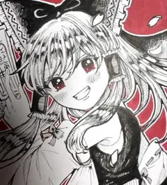 ファンアート 手描き