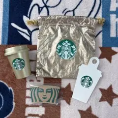 【美品】スタバ ミニカップギフト ゴールド