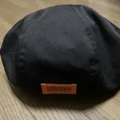 UNIVERSAL OVERALL ベレー帽 ブラック 56-58cm
