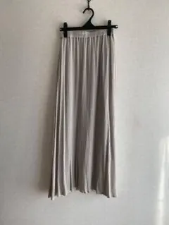 BAYFLOWベイフロー ロングスカート ライトグレー