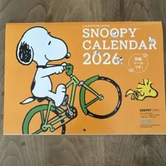SNOOPY CALENDAR 2026 壁掛けカレンダー