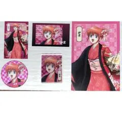 銀魂 マルイ 片面花柄和装 神楽 セット