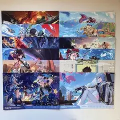 原神 スターレイル ポストカード クリアカード 名古屋 - メルカリ