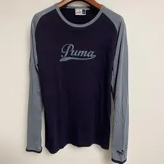 PUMA 長袖カットソー バイカラー L