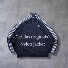 ぱすた様専用adidas アディダス ナイロンジャケット トレフォイル刺繍ロゴ