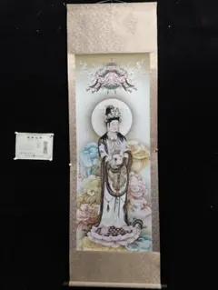 唐卡 观音 中国画 掛け軸 水墨画 和室 玄関 茶室 壁掛け 美術品 唐卡 观音 中国画 掛け軸 水墨画 和室 玄関 茶室 壁掛け 美術品 - メルカリ