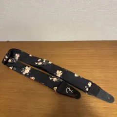 Fender 花柄ギターストラップ