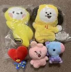 BT21 玩偶・吊飾 五件組