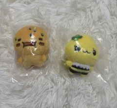 しずくちゃん ガチャガチャ ふわふわぬいぐるみ ハニーちゃん アセオくん