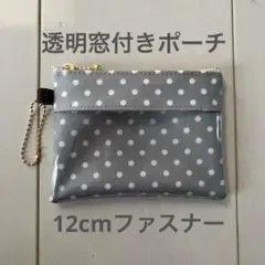 ミニスケルトンポーチ 12cm クリアポーチ リバティ アレキサンダー