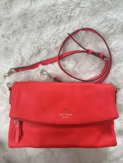 kate spade レザー ショルダーバッグ